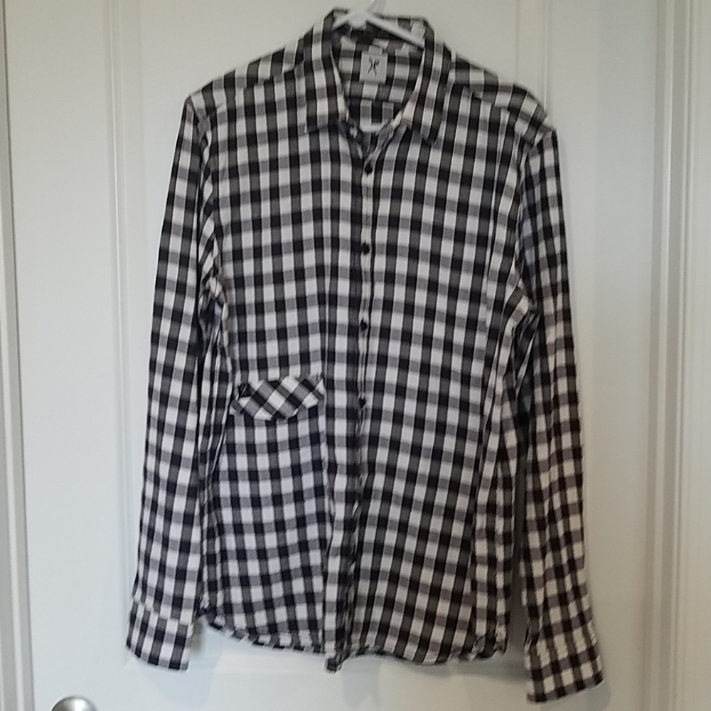 Marc Ecko plaid longsleeve shirt